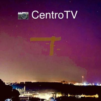 Aurora boreal ilumina Coimbra e Viseu nesta noite