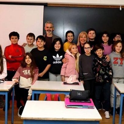 Jorge Santos regressa à escola para aula sobre democracia e Poder Local