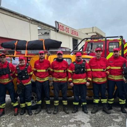 Bombeiros Voluntários Tirsenses apoiam operações em Leiria