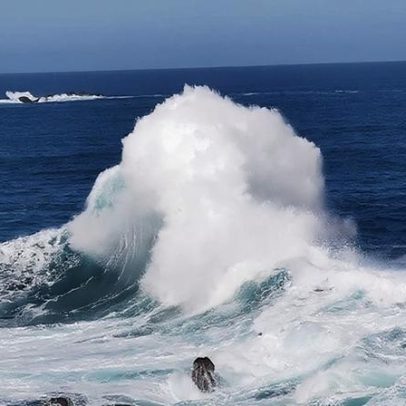 Capitania prolonga aviso de agitação marítima forte até às 18h de amanhã