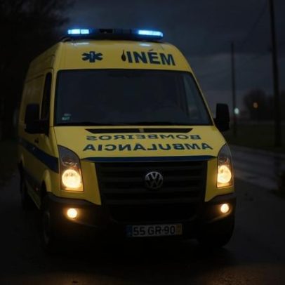 Despiste automóvel em Ponte de Sor deixa um morto e um ferido