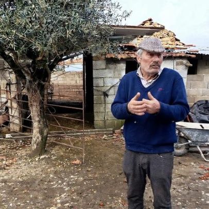 Tempestade expõe exploração na Sobreda; produtor promete reconstruir operação