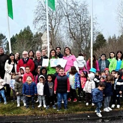 Cantanhede: Bandeira Verde Eco-Escolas hasteada na Provida