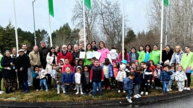 Cantanhede: Bandeira Verde Eco-Escolas hasteada na Provida