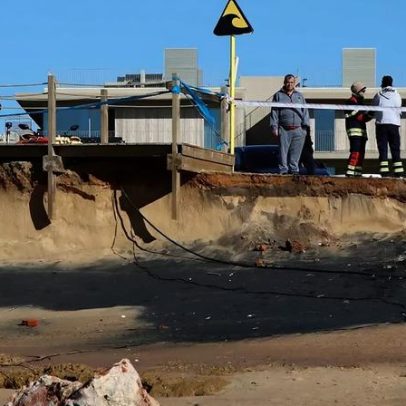 Governo demora 524 dias a reagir à erosão no Algarve, acusa PS