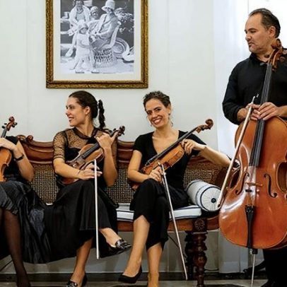Quarteto de Cordas Atlântico apresenta tarde dedicada à música de câmara