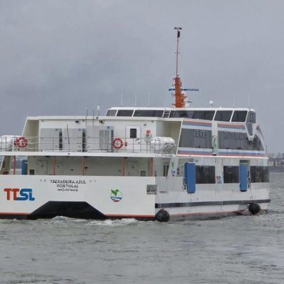 Depressão Ingrid: Transtejo reduz transporte de veículos e restringe passageiros