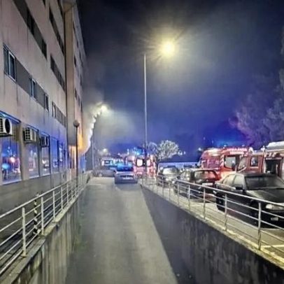 Garagem incendiada em Paços de Ferreira será intervencionada, com 111 desalojados