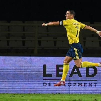 Ronaldo adianta o Al Nassr no dérbi; faltam 41 para os 1.000