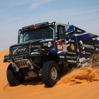 Paulo Fiúza vence 7.ª etapa dos camiões no Dakar