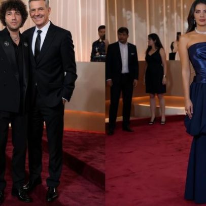 Noite de casais em Hollywood envolve sorrisos e prémios