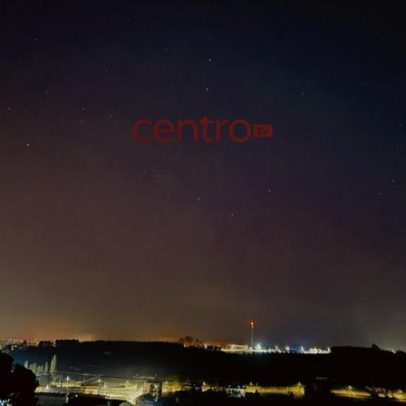Aurora boreal ilumina céu de Coimbra e Viseu hoje