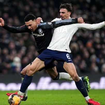 Aston Villa vence em Londres e elimina Tottenham da Taça de Inglaterra