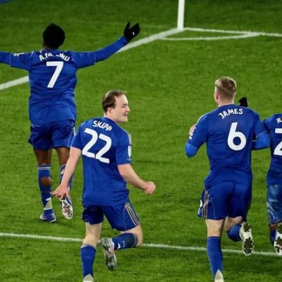 Ex-Sporting dá vitória ao Leicester com golo aos 90+4