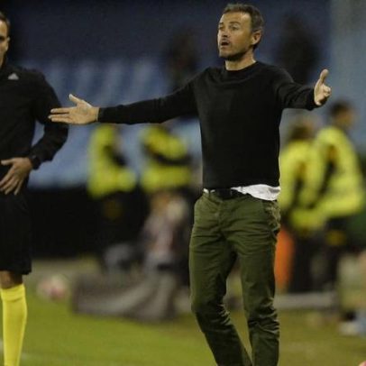 Luis Enrique diz que jogadores não são computadores
