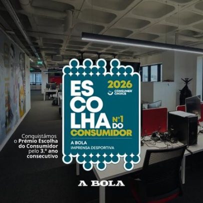 A BOLA vence o prémio Escolha do Consumidor 2026