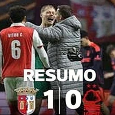 Braga vence Forest após penálti defendido, autogolo e expulsão