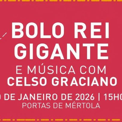 Bolo-Rei gigante regressa a Beja para celebrar o Dia de Reis