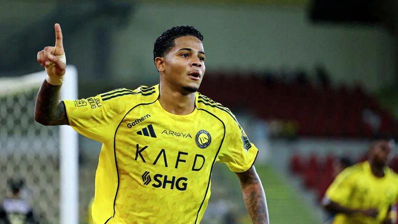 Wesley, do Al Nassr, é alvo do Benfica - Foto: AL NASSR
