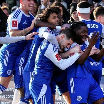 Crystal Palace eliminado da Taça de Inglaterra por equipa do sexto escalão