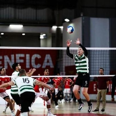 Sporting e Benfica disputam liderança no voleibol no dérbi eterno