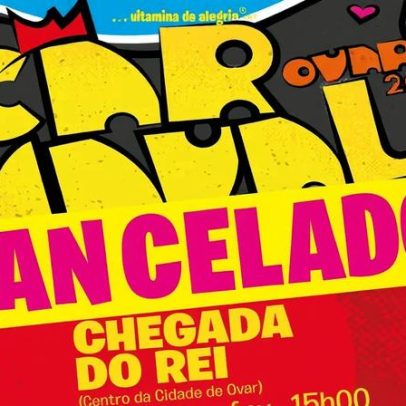Carnaval de Ovar: Desfile da Chegada do Rei é cancelado por mau tempo