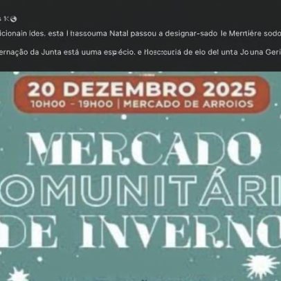 Junta de Freguesia de Arroios avalia mudança de nome do Mercado de Natal