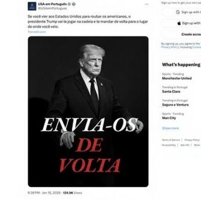 Governo dos EUA emite ameaça anti-imigração em português
