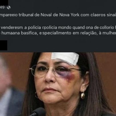 Foto de mulher associada a Maduro em tribunal com hematomas levanta dúvidas