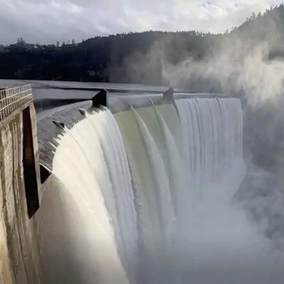 Cheias discretas para evitar uma inundação descontrolada