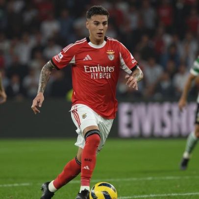 Benfica confirma lesão de Barrenechea