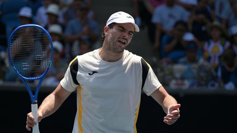 Jaime Faria perdeu com Rublev na segunda ronda do Open da Austrália