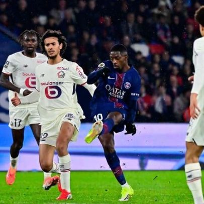 PSG vence o Sporting após exibição de sonho de Dembélé