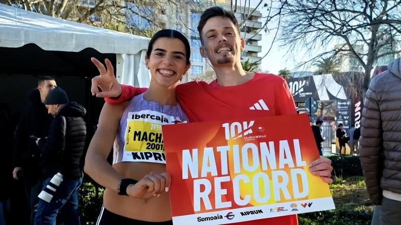 Mariana Machado e José Carlos Pinto felizes em Espanha! Foto DR