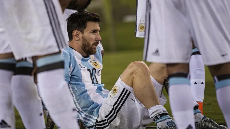 Messi renunciou à seleção em 2016 depois de perder final da Copa América. Voltaria depois a vestir a camisola da sua seleção