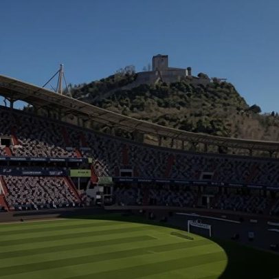Preparação para a Taça da Liga no estádio de Leiria em foco