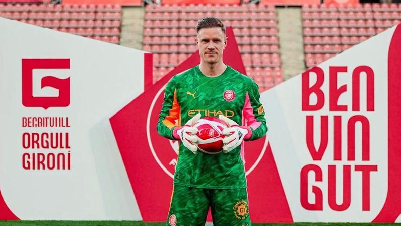 Ter Stegen apresentado no Girona - Foto: Girona