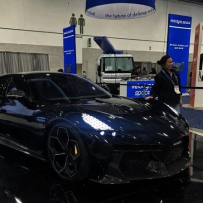 Empresa chinesa de aspiradores apresenta cópia do Bugatti