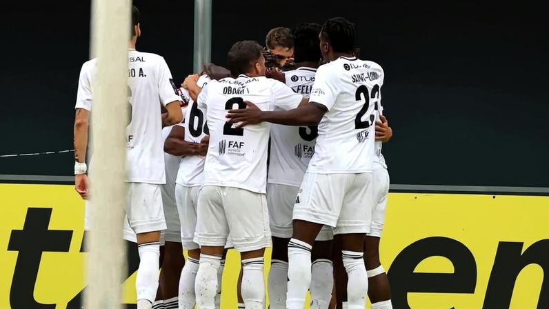 Amarante foi a primeira equipa da Liga 3 a garantir a qualificação- Foto: Amarante