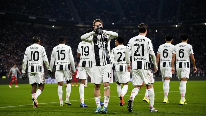 Kenan Yildiz marcou na vitória da Juventus