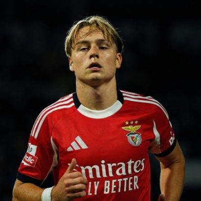 Benfica intensifica contactos para cedência de Schjelderup