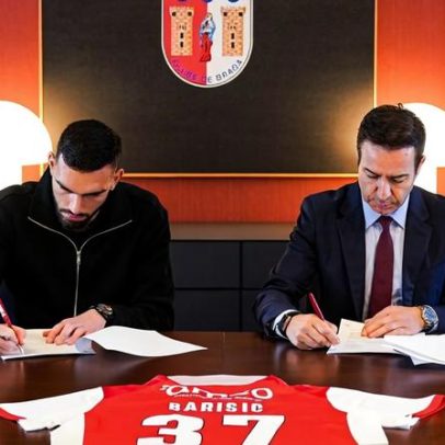 Barisic é reforço do Braga