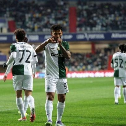 Goleador do Sporting marca o primeiro na final-four da Taça da Liga