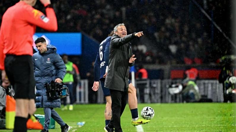 Luis Enrique, treinador do PSG