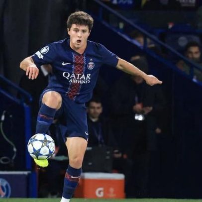 João Neves fica de fora do PSG por lesão