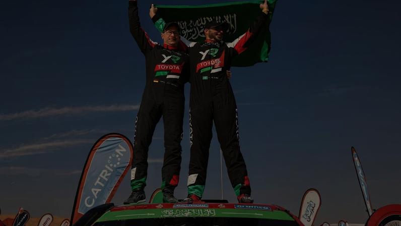 Yazeed Al-Rajhi venceu no Rali Dakar em 2025. IMAGO