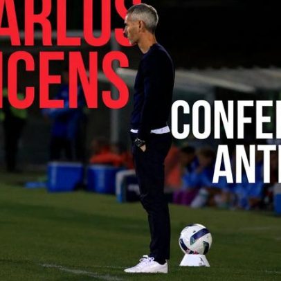 Acompanhe em direto a conferência de Carlos Vicens
