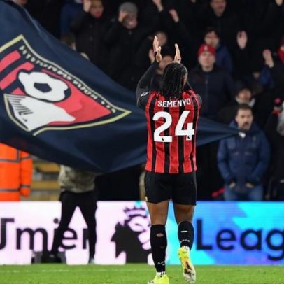 O último gesto de despedida de Semenyo no Bournemouth