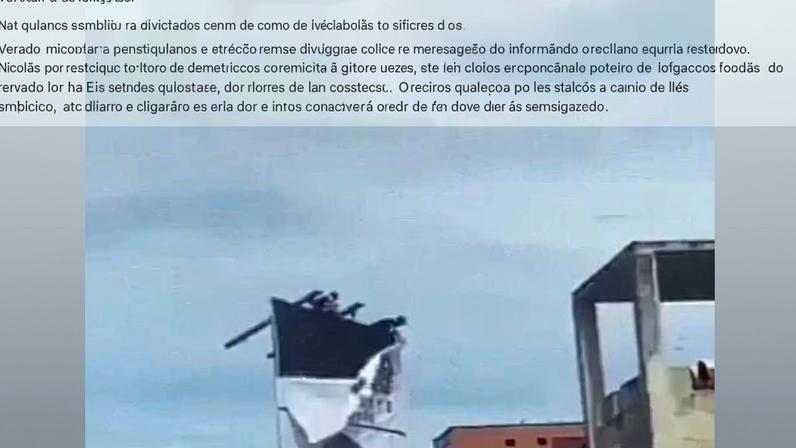 Vídeo mostra venezuelanos a comemorar a queda de Maduro