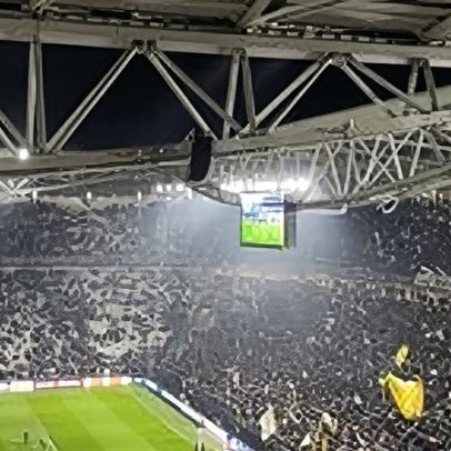 Ambiente nas bancadas antes do Juventus-Benfica